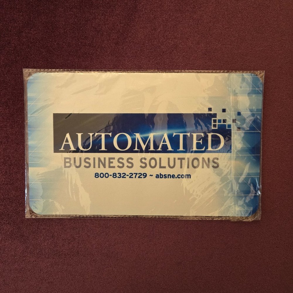 FREE with purchase (just ask): Tek Pad (mousepad/screen cleaner/laptop rest)